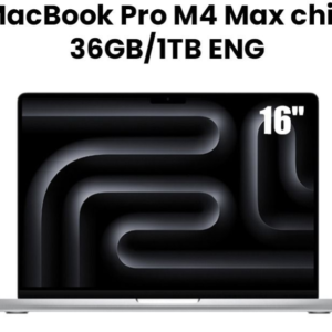 Apple MX2V3ZP/A MacBook Pro 16-inch (M4 Max, 2025) – 36GB unified memory, 1TB SSD, Silver