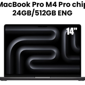 Apple MX2H3ZP/A MacBook Pro 14-inch (M4 Pro, 2025) – 24GB unified memory, 512GB SSD, Space Black