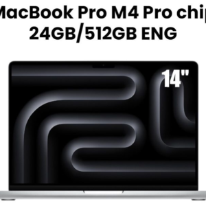 Apple MX2E3ZP/A MacBook Pro 14-inch (M4 Pro, 2025) – 24GB unified memory, 512GB SSD, Silver