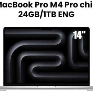 Apple MX2F3ZP/A MacBook Pro 14-inch (M4 Pro, 2025) – 24GB unified memory, 1TB SSD, Silver