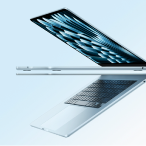 Apple MC7C4ZP/A MacBook Air 15-inch (M4, 2025) – 16GB unified memory, 512GB SSD, Sky Blue