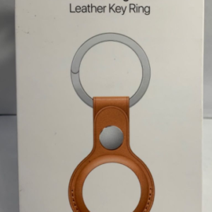 Apple MMFA3FE/A AirTag Leather Key Ring - Golden Brown
