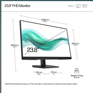 HP B0BU9UT HP S3 Pro 324ph FHD MNTR SING