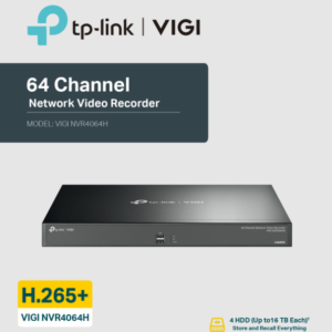 TP-Link VIGI NVR4064H 64 Channel Network Video Recorder