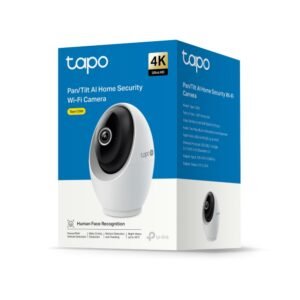 TP-Link Tapo C260 4K Pan/Tilt AI Security Camera with Face Recognition & Privacy Mode