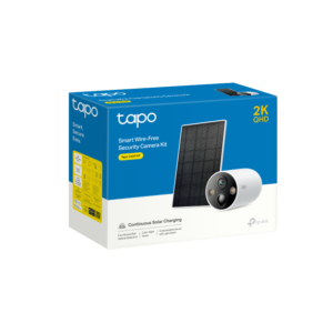 TP-Link Tapo C425 Kit Solar-Powered 2K QHD Outdoor Security Camera with Smart Detection