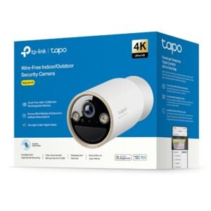 TP-Link Tapo C460 4K AI Outdoor Security Camera with Starlight Color Night Vision