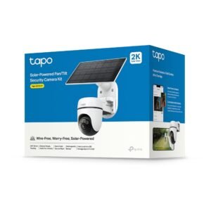 TP-Link Tapo C610 Kit Solar-Powered 2K Pan/Tilt AI Outdoor Security Camera