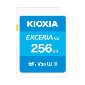 KIOXIA LNEX2L256GG4 EXCERIA CL10 UHS-I U3 V30 4K A1 R100/W50 (G2)