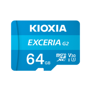 KIOXIA LNEX2L064GG4 EXCERIA CL10 UHS-I U3 V30 4K A1 R100/W50 (G2)