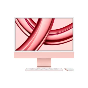 Apple MQRD3ZP/A 24-inch iMac with Retina 4.5K display: Apple M3 chip with 8‑core CPU and 8‑core GPU, 256GB SSD - Pink