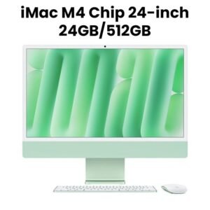 Apple MD2Q4ZP/A iMac 24-inch (M4, 2025) – 24GB unified memory, 512GB SSD, Green