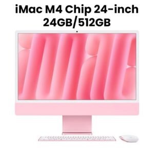 Apple MD2U4ZP/A iMac 24-inch (M4, 2025) – 24GB unified memory, 512GB SSD, Pink