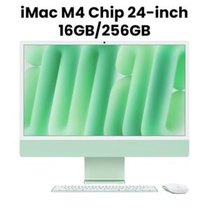 Apple MWUE3ZP/A 24-inch iMac with Retina 4.5K display: Apple M4 chip with 8‑core CPU and 8‑core GPU, 16GB, 256GB SSD - Green