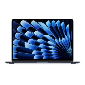 Apple MLY43ZP/A 13-inch MacBook Air: Apple M2 chip with 8-core CPU and 10-core GPU, 512GB - Midnight