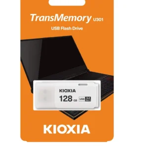 KIOXIA LU301W128GG4 TransMemory U301 USB3.2 Gen 1 - white