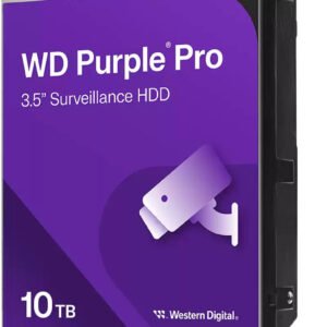 Western Digital WD102PURP WD Purple Pro 3.5" 10TB Surveillance HDD 256MB 7200RPM SATA