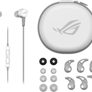 ASUS 90YH0360-B2UA00 ASUS ROG CETRA II CORE Wired 3.5mm In-ear Gaming Earphones - Moonlight White