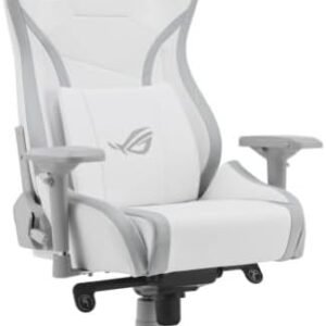 ASUS 90GC01L0-MSG070 ASUS ROG Chariot X Core Gaming Chair - Premium PU Leather - White