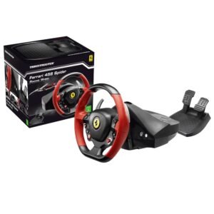 Thrustmaster 4460105 Ferrari 458 Spider Racing WheelOfficial Ferrari® & Xbox One™ licensed