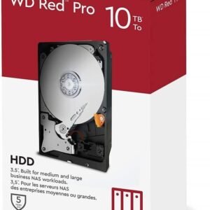 Western Digital WD103KFBX WD Red Pro 3.5" 10TB NAS HDD 256MB 7200RPM SATA