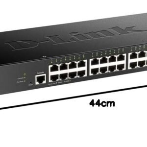 D-Link DGS-1250-28X 28-Port Gigabit Smart Managed Switch (24 x Gigabit Ports + 4 x 10G SFP+ Uplink Ports)