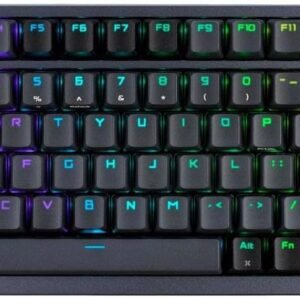 ASUS 90MP031B-BKUA01 ASUS ROG AZOTH 75% Wireless Gaming Custom Keyboard - Black - ROG NX Storm Switch