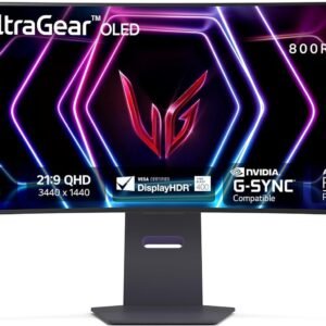 LG 39GS95QE-B Curved UWQHD OLED 240Hz 0.03ms HDR400 HAS