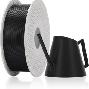 Bambu Lab G02-K0-1.75-1000-SPL Bambu PETG HF Filament - Black - with Bambu Reusable Spool