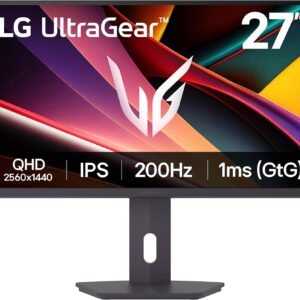 LG 27G610A-B QHD IPS 200Hz 1ms HDR400 HAS