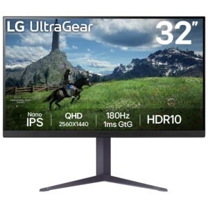 LG 32GS85Q-B QHD Nano IPS 180Hz 1ms HDR10 HAS