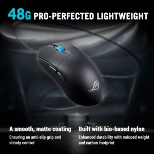 ASUS 90MP0490-BMUA00 P723 - ASUS ROG Harpe II Ace Wireless Gaming Mouse - Black