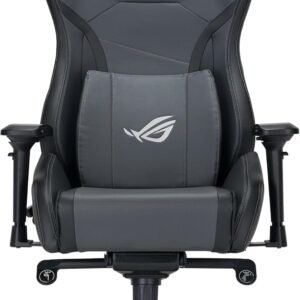 ASUS 90GC01L0-MSG040 ASUS ROG Chariot X Core Gaming Chair - Premium PU Leather - Grey