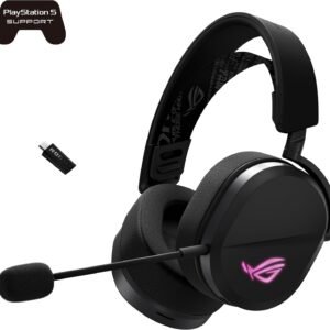 ASUS 90YH0410-BHUA00 ASUS ROG Pelta Tri-Mode RGB SpeedNova Wireless Gaming Headset
