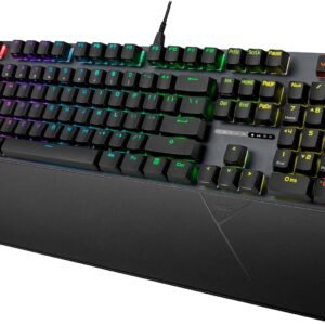 ASUS 90MP03XG-BKUA20 XA14 - ASUS ROG STRIX SCOPE II X Gaming Mechanical Keyboard - Hot-Swappable - ROG NV Storm V2 Switch