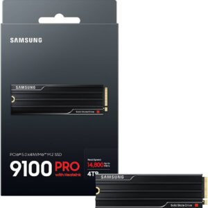 Samsung MZ-VAP4T0CW Samsung 9100 PRO  with HeatsinkPCIe 5.0 x4 NVMe 2.0 4TB