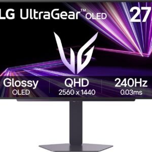 LG 27GX704A-B QHD OLED 240Hz 0.03ms HDR400 HAS