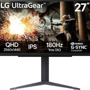 LG 27GS75Q-B QHD IPS 180Hz 1ms HAS