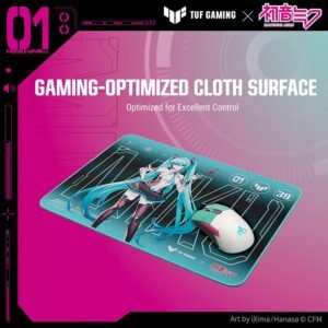 ASUS 90MP04C0-BPUA00 NC19 - ASUS TUF Gaming P1 Mouse Pad - Hatsune Miku Edition