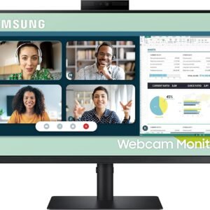 Samsung LS24A400VEEXXY Samsung Flat 24" IPS HEIGHT ADJUSTABLE (Webcam, Speaker)