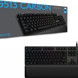 Logitech 920-011070 LOGITECH G513 CARBON RGB KB GX-BROWN TACTILE (2Y)