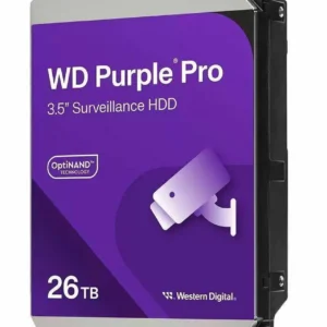 Western Digital WD260PURP WD Purple Pro 3.5" 26TB Surveillance HDD 512MB 7200RPM SATA