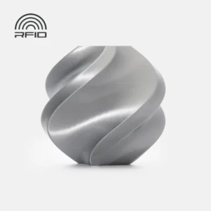 Bambu Lab A06-D1-1.75-1000-SPL Bambu PLA Silk+ - Silver - with Bambu Reusable Spool