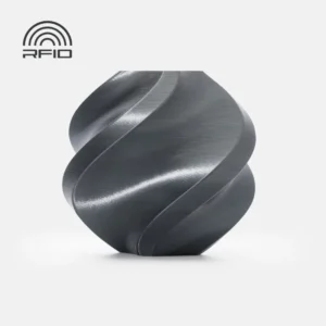 Bambu Lab A06-D0-1.75-1000-SPL Bambu PLA Silk+ - Titan Gray - with Bambu Reusable Spool