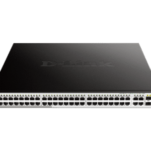 D-Link DGS-1210-52MP 48-Port Gigabit Smart Managed PoE+ Switch + 4 SFP Ports (370W)
