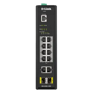 D-Link DIS-200G-12PS 12-port Gigabit Industrial PoE Switch