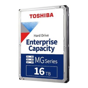 Toshiba MG09ACA16TE Toshiba MG09 Series 16 TB 3.5″ SATA Enterprise HDD – 7200 rpm, 512 MB cache