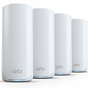 Netgear RBE774 Netgear Orbi 770 Tri-Band WiFi 7 Mesh System - BE11000 11Gbps - 4-Pack