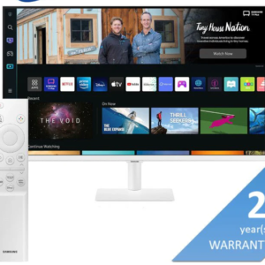 Samsung LS32BM501EEXXS SAMSUNG LS32BM501EEXXS 32" SMART MONITOR WHITE Alexa Built-in