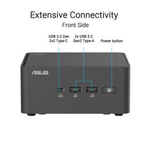 ASUS 90AR00R2-M00160 ASUS NUC 15 PRO SLIM C5-210H INTEL GRAPHICS Wi-Fi 7 BAREBONE